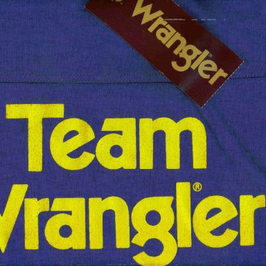 1982 Team Wrangler Shirt Back