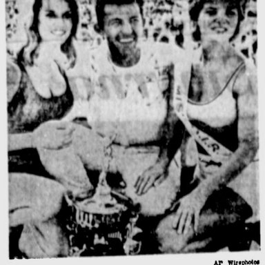 1966 Dixie 400 Petty Victory Lane