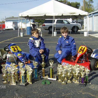 Sargent Racing 2008 Trophy's