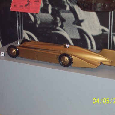 Sir Henry Segrave Golden Arrow Car Model 1929