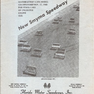 New Smyrna program Nov 17, 1968