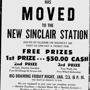 Rockingham Racer Bill Bostick Relocates - 1959