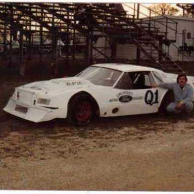 Dave Brandenburg in Bob Korn car