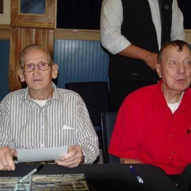 CHICK HALE AND BOB KORN DAYTON  SPEEDWAY HALL OF FAME