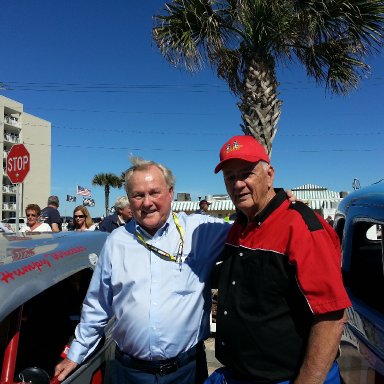 Beach Re-enactment - 2/15/14 - Humpy Wheeler & Bill McPeek