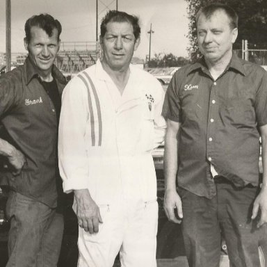 Left to Right Frank Brock, Dick Dunlevy Sr, Bobby Korn