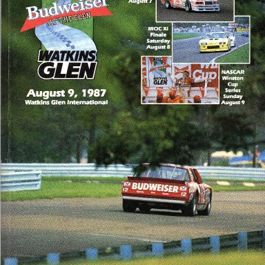 Budwiser at the Glen  August 9, 1987