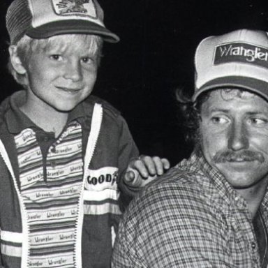 dale and jr when they were young
