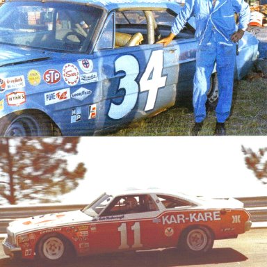 #34 Wendell Scott & #11 Cale Yarborough