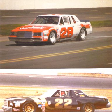 #28 Bobby Allison & #22 Ricky Rudd