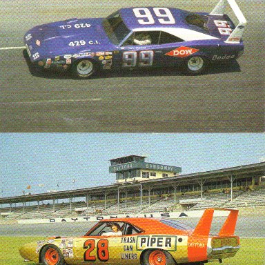 #99 Charlie Glotzbach & #28 Fred Lorenzen