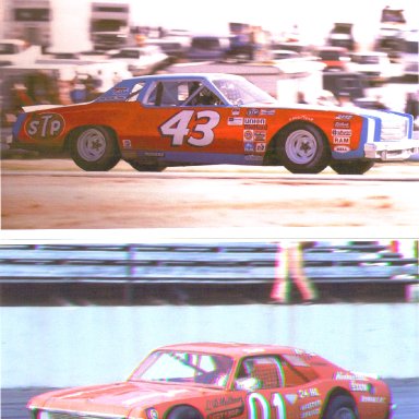 #43 Richard Petty & #01 David Triplett