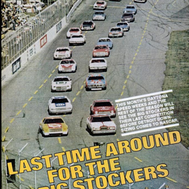 1977 National 500 start