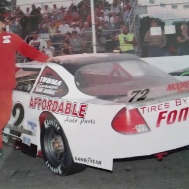 Donnie Mahaffey in Bob Korn's car. Last driver to win a championship for Bo