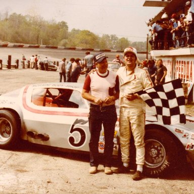 Feature Win (#42), Dayton Speedway 30 Lap, April, 1, 1980