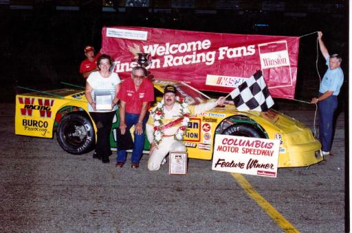 Feature Win (#186), John Nuckles Memorial 100 Lap, Columbus Motor ...