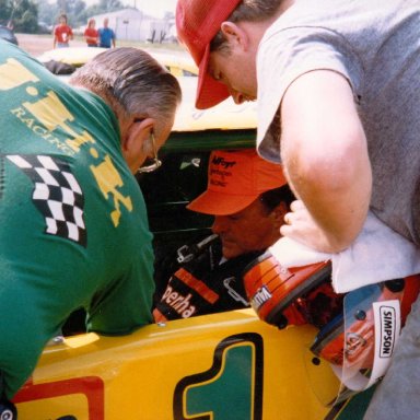 AJ Foyt, Columbus Motor Speedway, May 1988