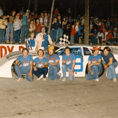 Feature Win (#91), Shadybowl Speedway 60 Lap Firecracker, July 6, 1985