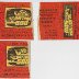 003 DAYTONA 500 MILE RACE, CLOSED-CIRCUIT TV, SUNDAY FEB.22, 1970 HALF-TORN RACE TICKET STUBS, HAMPTON ROADS COLISEUM, HAMPTON,VIRGNIA