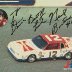 NEIL BONNETT #12 BUDWEISER CHEVY 1984 AUTOGRAPH POST CARD 001 (F