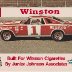 WINSTON NUMBER 1 SHOW CAR 1977 CHEVELLE MALIBU POST CARD OO3A FRONT