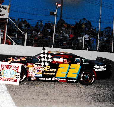 Feature Win (#280), Kil-Kare Speedway, Jun 23, 2000