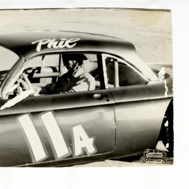 Phil Morgan in 11A Corvair, Cumberland International