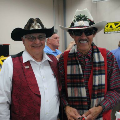 Tim Leeming and Richard Petty
