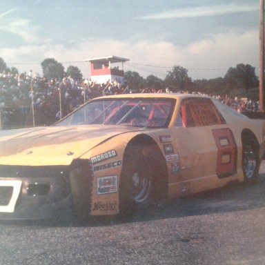 old yellow 1991 at Greenville Pickens Speedway