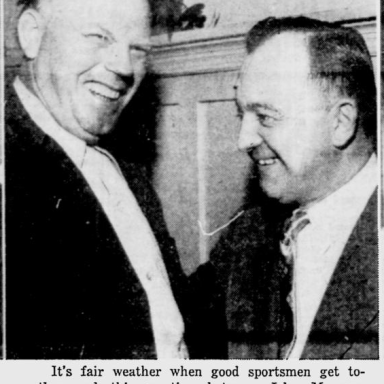 1952 Daytona banquet Marcum Mike Little