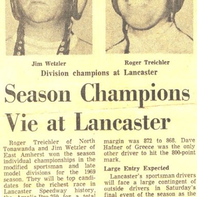 MY DAD AND ROGER TREICHLER