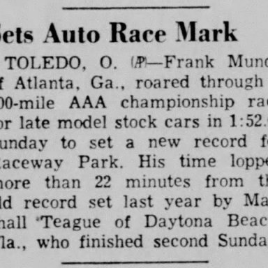 1953 Toledo - Frank Mundy