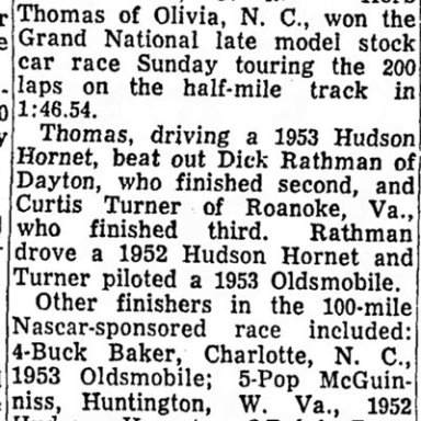 May 24, 1953 Powell Speedway