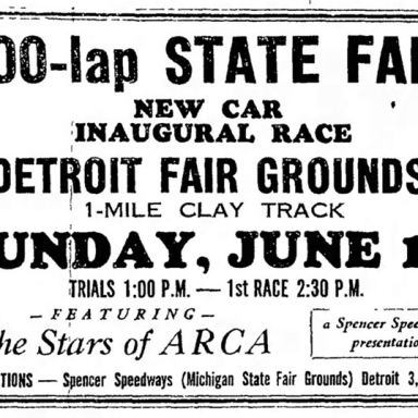 June 14, 1964 Michigan State Fairgrounds