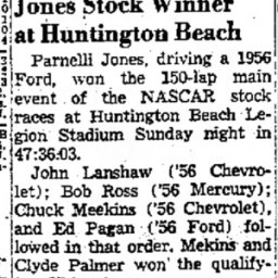 June 17, 1956 Huntington Beach Legion Stadium