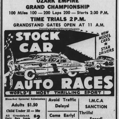 June 17, 1956 Ozark Empire Fairgrounds