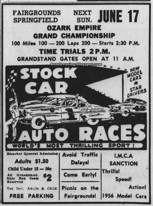 June 17, 1956 Ozark Empire Fairgrounds - Gallery - TMC Chase ...