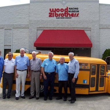 Len Wood-Donnie Allison-Delano Wood-Glen Wood-Bobby Allison-Rex White-Leonard Wood