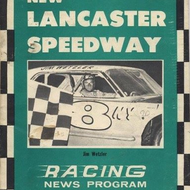 Lancaster Speedway Program