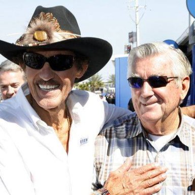 Richard Petty and Bobby Allison