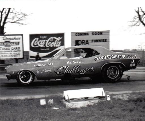 Gary Dyer In The Mr. Norm Challenger Funny Car - Gallery - Jeff W ...