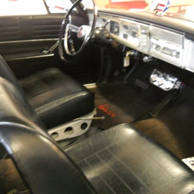 1965 Plymouth Belvedere - Van seat interior