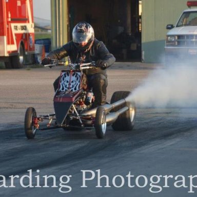 During NHRA Point event at Rolling Thunder in Iowa