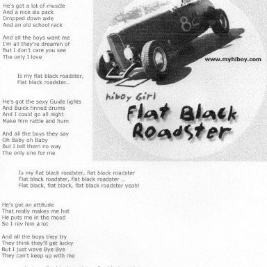 Flat Black Roadster 2