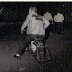 Dad on mini bike