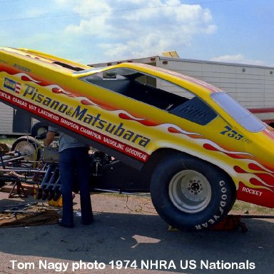 Pisano & Matsubara 1974 NHRA US Nationals #1