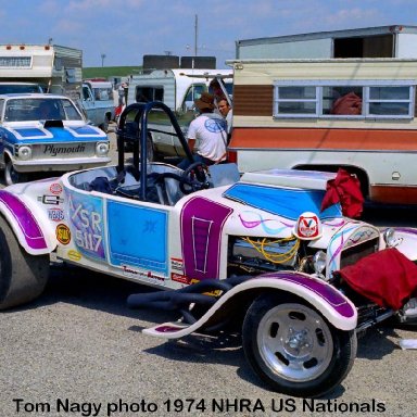 Russ Kelly 1974 NHRA US Nationals