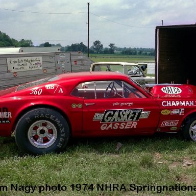 Ohio George Montgomery 1974 NHRA Springnationals #1