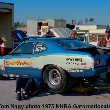 Harold Denton 1975 NHRA Gatornationals