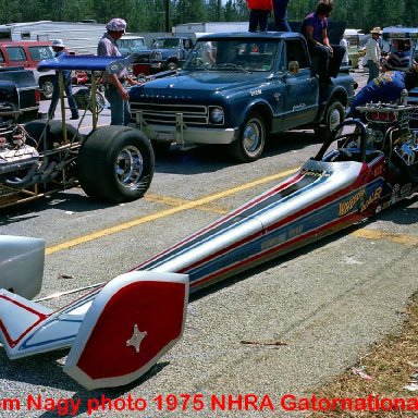 Terry Capp 1975 NHRA Gatornationals #1
